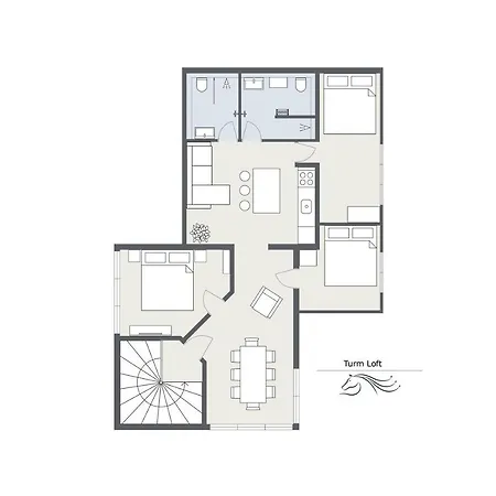 Dorf Loft Montafon By Pferd Auf Wolke Apartment Gaschurn
